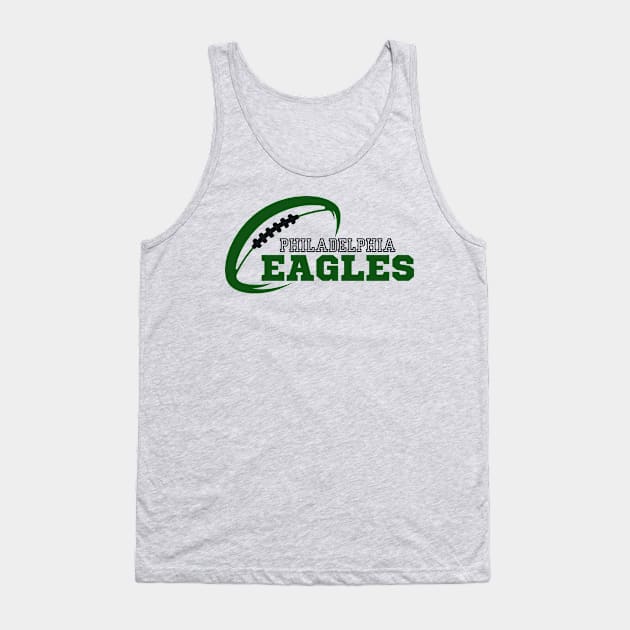 eagles philadelphia Tank Top by soft and timeless